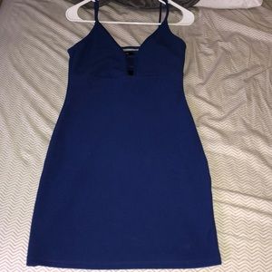 NEVER WORN. Forever 21. Blue dress, size M